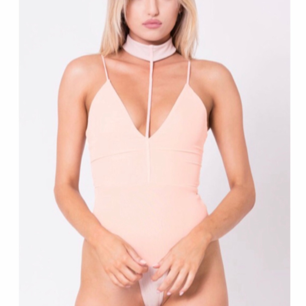The Blush Bombshell One Piece bodysuit